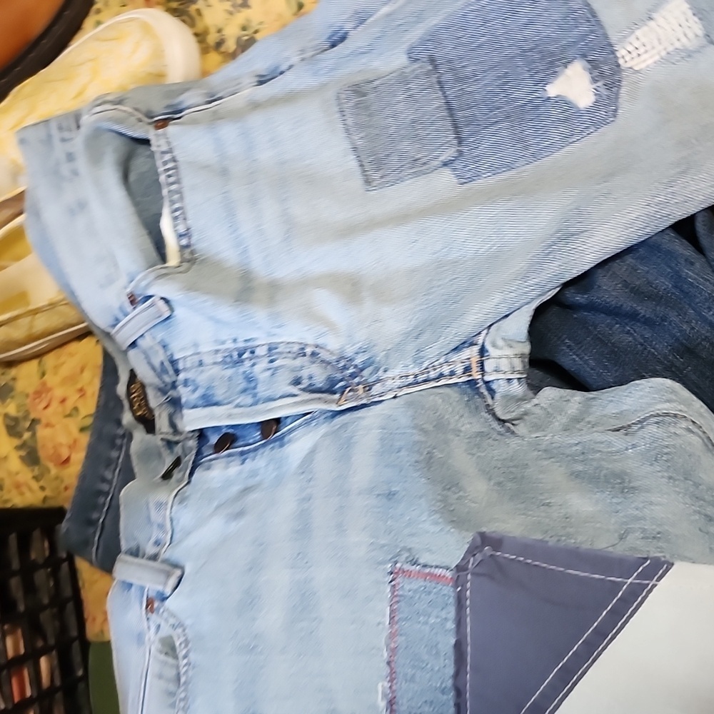 Polo Ralph Lauren Women's The Avery Boyfriend Patch Jeans Blue Sz 26R